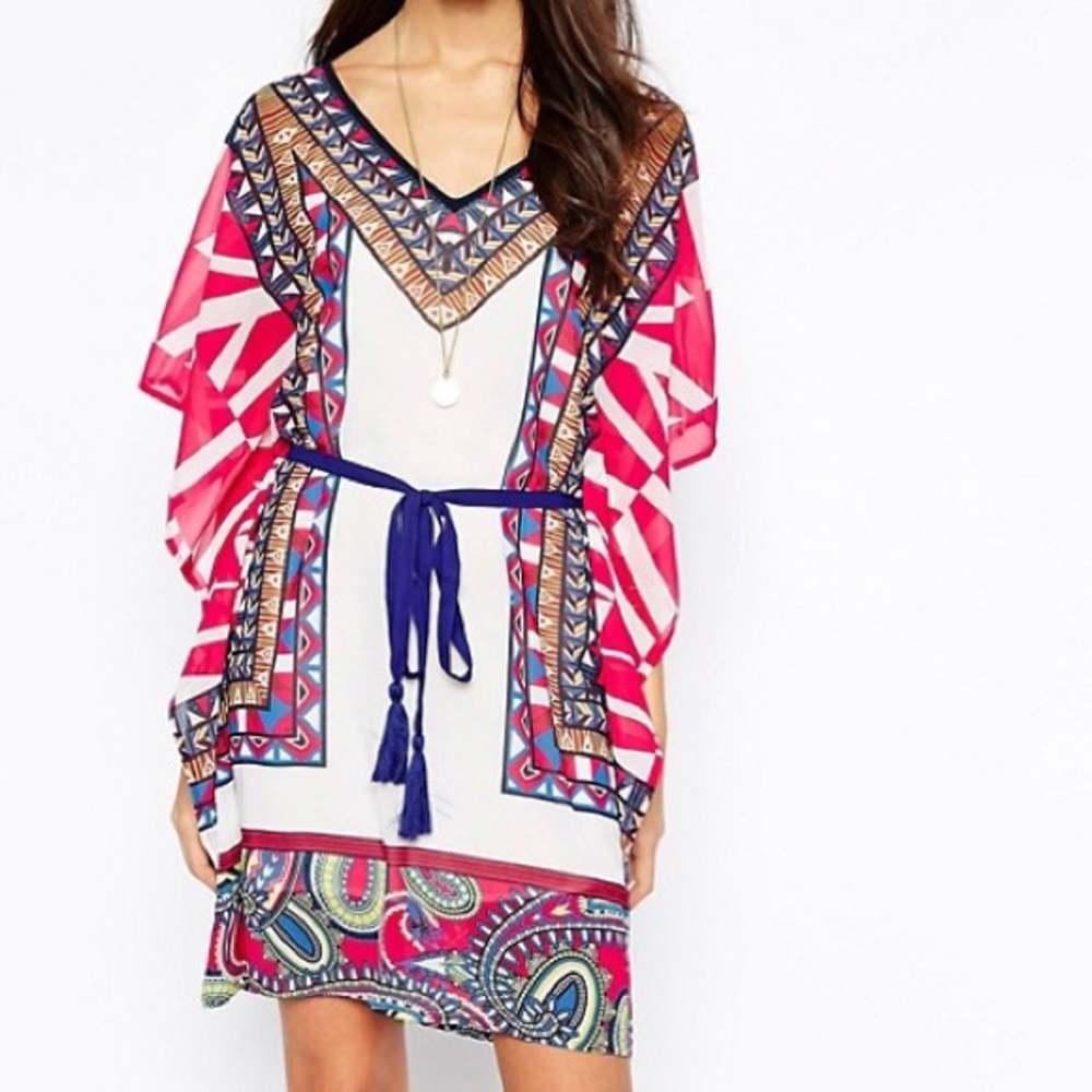 Jealous Tomato Tunic belted Dress, Size‎ S